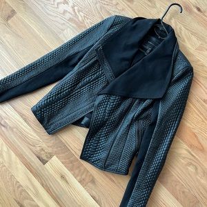 BCBG leather jacket (fits like XS)